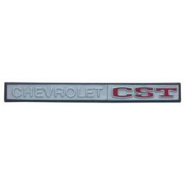 Counterpart Automotive Glove Box Door Emblem "Chevrolet CST" 1969-70 Chevrolet Truck & 1969-72 Chevrolet Blazer