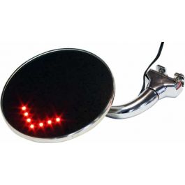 United Pacific 4" Peep Mirror with LED Signal