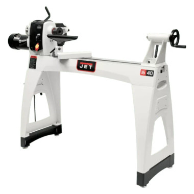 JET Tools 719500 JWL-1640EVS 16" x 40" Electronic Variable Speed Wood Lathe, 1.5HP 1PH 115V