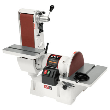 JET Tools 708599 JSG-6DC, 6" x 48" Belt / 12" Disc Sander, 1-1/2HP, 1Ph 115/230V