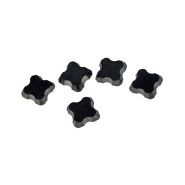 JET Tools 751015 R3 Carbide Inserts (Pack of 10) for Round Chamfers for JB-10R
