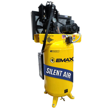 EMAX 5 HP 1 PH 80 Gallon Vertical With Air Silencer