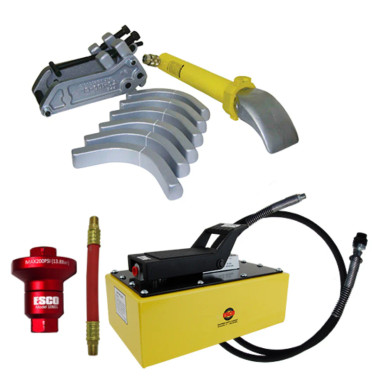 Esco 10235 Bead Breaker Kit, Giant Tire (Contains 10104, 10592, 10604 Hose And 10601K Reducer Kit)