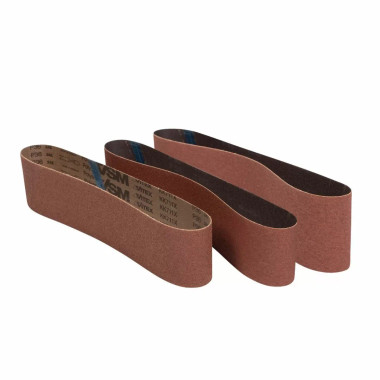 JET Tools 577534 4" x 36" 36 Grit Aluminum Oxide Belts - 3pc SET