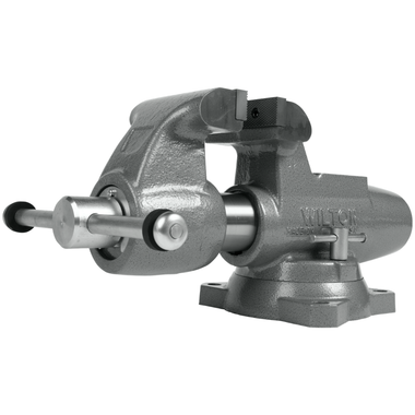 Wilton Machinist 5 Jaw Round Channel Vise with Swivel Base