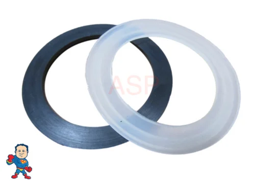 2 Inch Spa Heater Pump Union Gasket Set – 2 1/2″ & 2 5/8″ Lip Combo Kit (2 Piece)