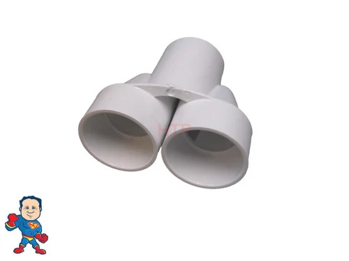 2″ Slip Wye Manifold Fitting – Schedule 40 PVC Pipe Connector for Hot Tubs
