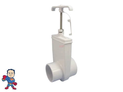 2″ Street x 2″ Slip Gate Slice Valve for Hot Tub & Spa – Global