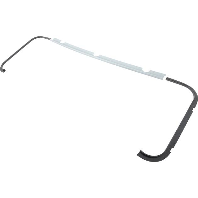 1967-69 Camaro, Firebird, Trunk Weatherstrip Gutter Set, Coupe or Convertible, 3 piece set