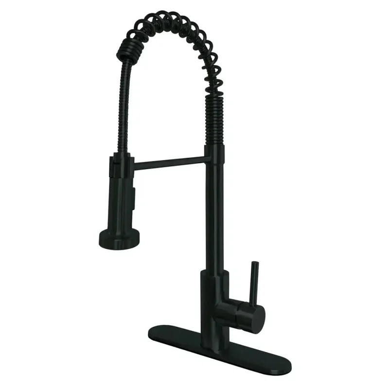 SP5000BMT-E Amer Brass Metal Single Lever Spring Faucet