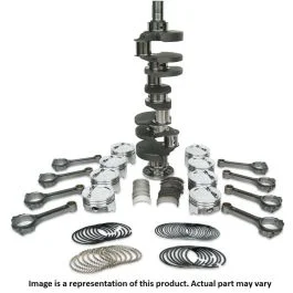 1-92002 Scat SB Chevy 383 Stroker Rotating Assembly, 9.7:1 Keith Black Dish Pistons