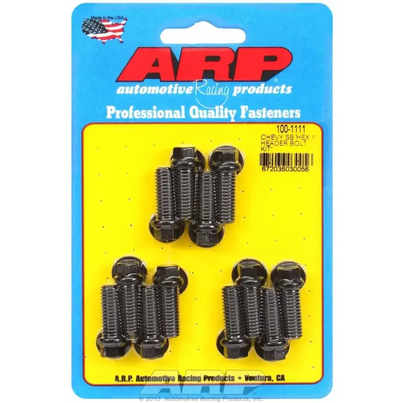 100-1111 ARP Fasteners Exhaust Header Bolt For Use With Chevy Small
