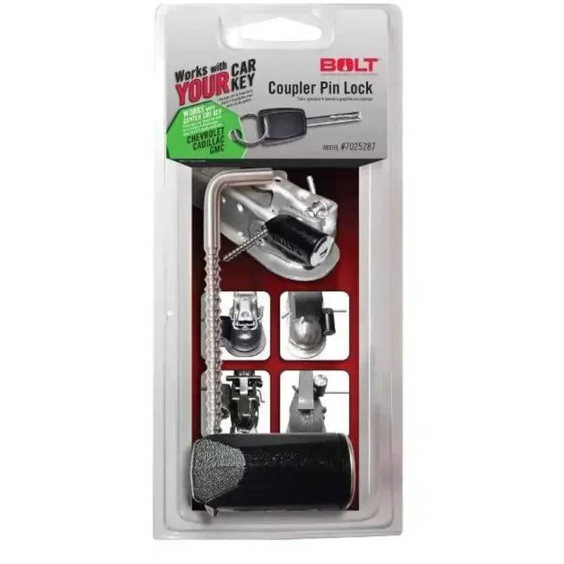 7025287 BOLT Locks/ Strattec Security Trailer Coupler Lock Pin Type