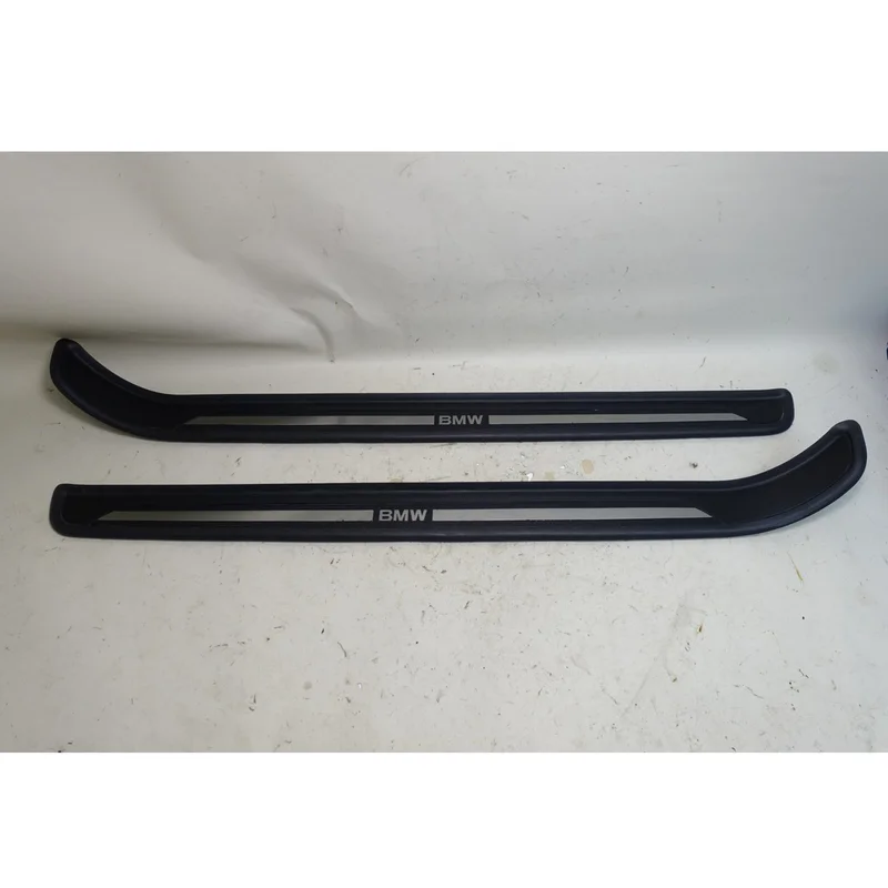 2007-2013 BMW E92 E93 3-Series 2door Factory Door Sill Entrance Cover Pair OEM