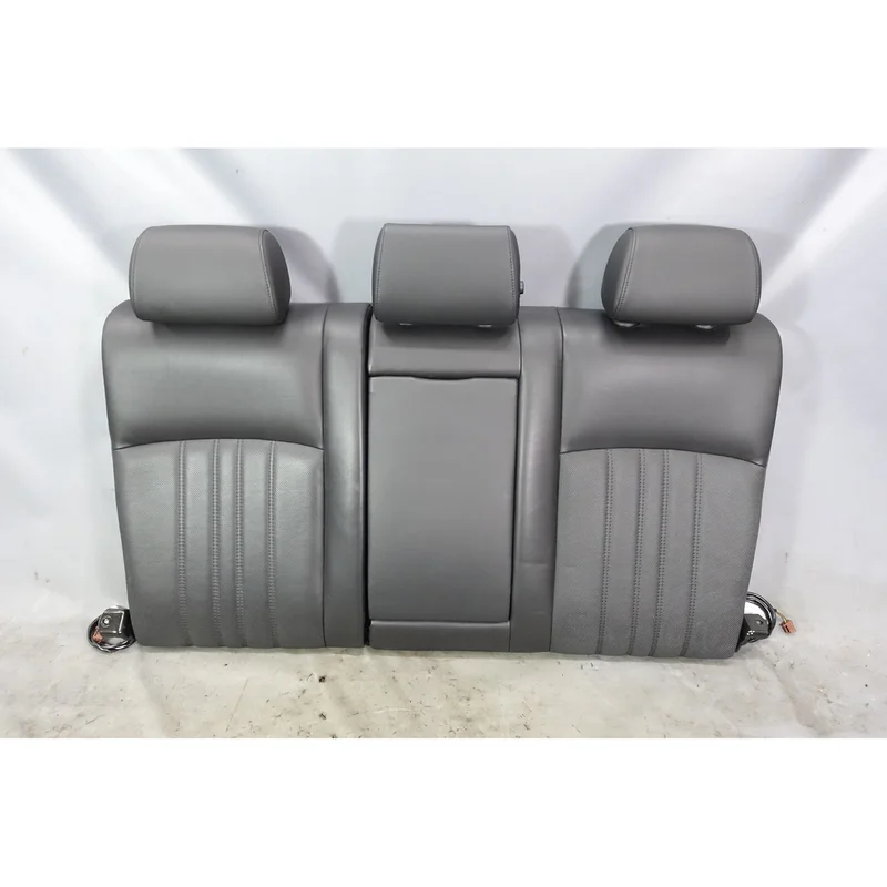 13-16 BMW F10 M5 Factory Rear Folding Seat Backrest Perforated Black Leather OEM