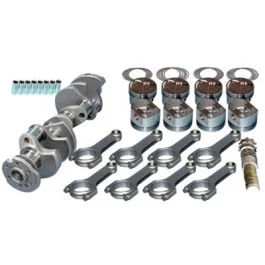 Eagle 12305 SB Chevy 383 Pro Rotating Assembly, 5.7 Rods, -5cc Icon Flat Top Pistons