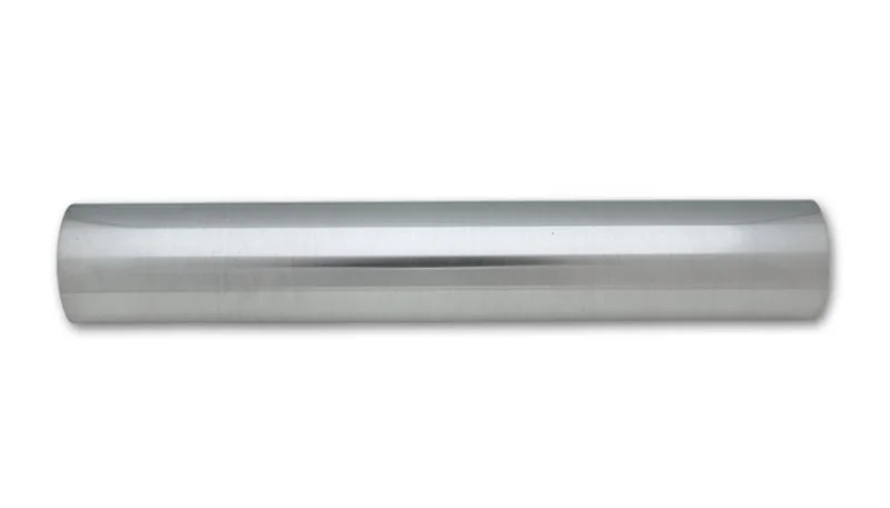 Vibrant 2.75in O.D. Universal Aluminum Tubing (18in long Straight Pipe) – Polished
