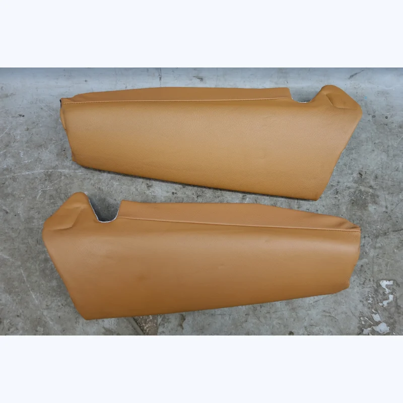 09-13 BMW E93 3-Series Convertible Rear Seat Side Bolster Pair Natural Brown OEM