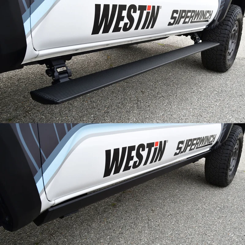 Pro-E Electric Power Drop Down Running Boards for 2009-2024 Ram 1500 2500 3500 Crew Cab – Recon Recovery