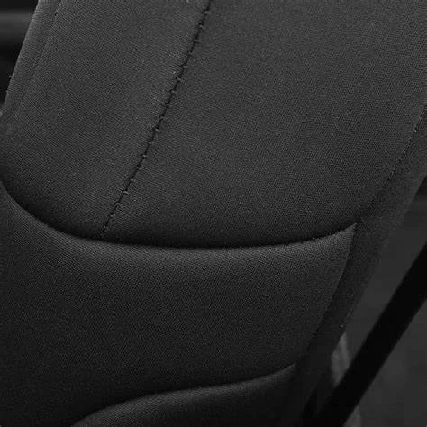 Smittybilt Black Neoprene Seat Cover Set Front & Rear For 2018-2025 Jeep Wrangler JL- Recon Recovery