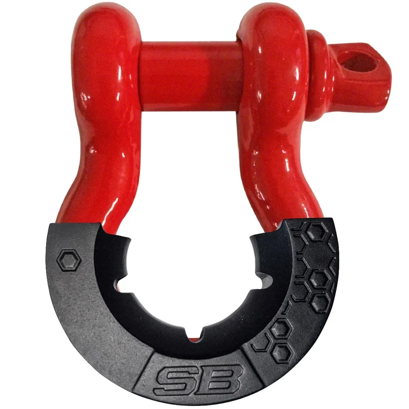 Smittybilt D-Ring with Isolators – 3/4″ – 4.5 Ton Rating