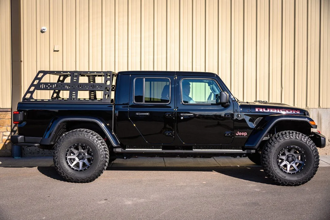 CBI Prinsu Offroad Overland Cab Height Bed Rack for 2020-2024 Jeep Gladiator JT