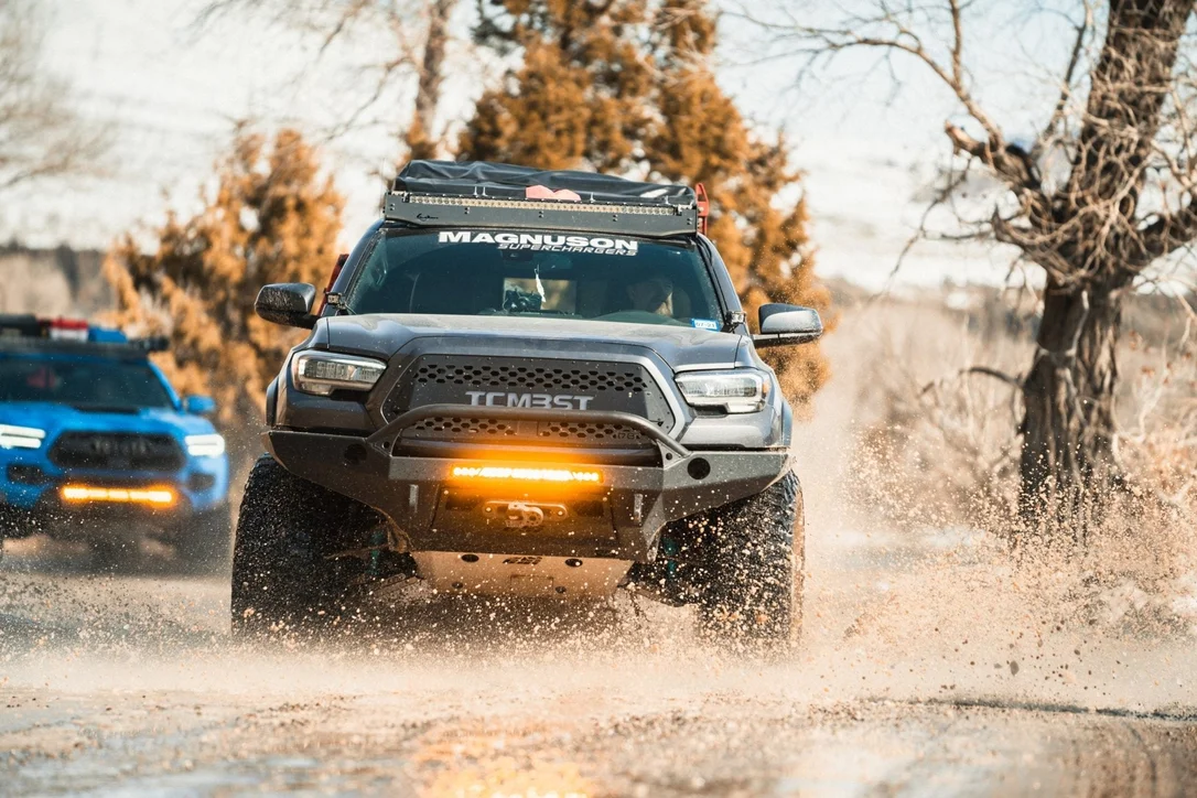 CBI Offroad Baja Full Width Front Bumper for 2016-2023 Toyota Tacoma
