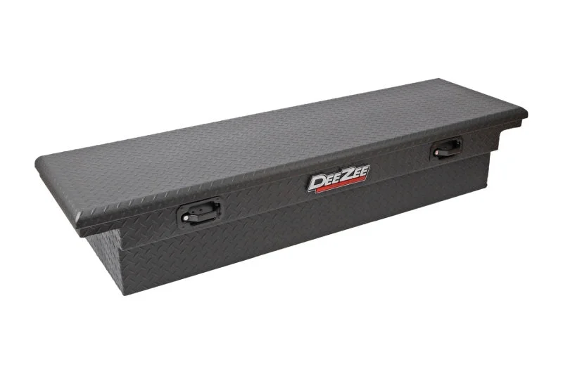 Dee Zee Universal Tool Box – Red Crossover – Single Lid Black BT Pull Handle (Low/Txt Blk)