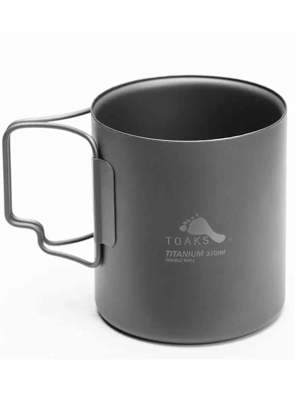 Titanium 370ml Double Wall Cup