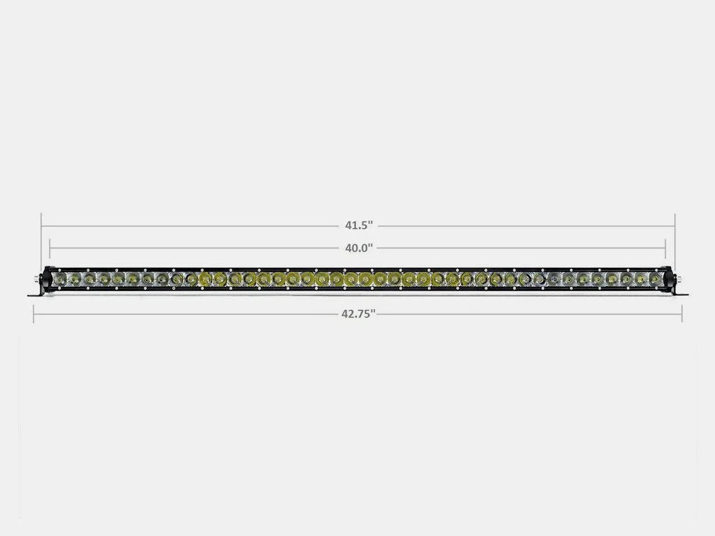 42″ Slim Single Row LED Bar