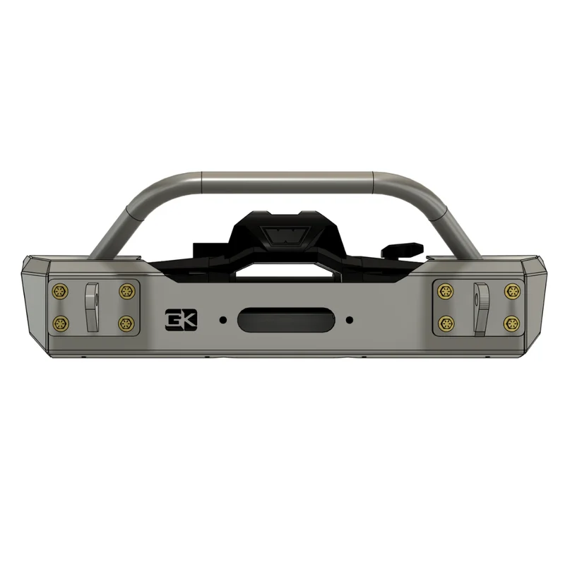 Gauntlet Front Bumper w/Bull Bar Tube for Jeep JK Wrangler (2007-2018)