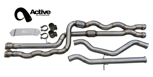 Active Autowerke M2C, F8X BMW M3 & M4 Gen 2 Equal Length Mid Pipe