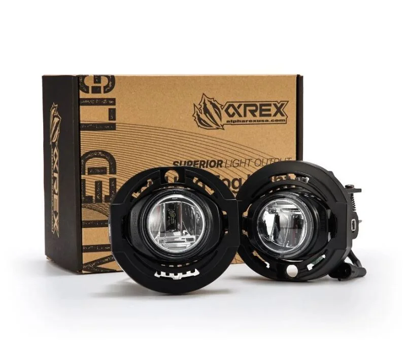 AlphaRex 15-23 Dodge Charger (Excludes SRT) DoubleTap Dual Color LED Projector Fog Lights