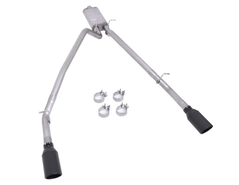 Gibson 2025 Ram 1500 3.0L I6 DOHC 2.5in Cat-Back Dual Split Exhaust – Black