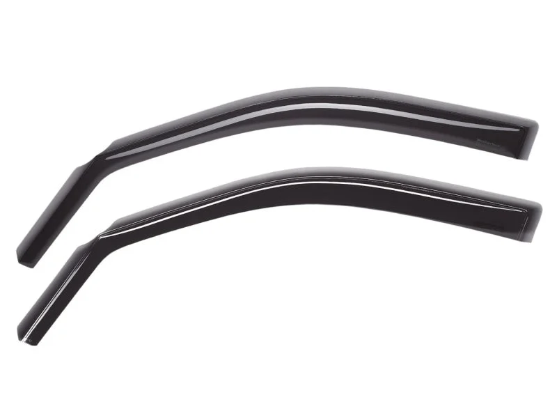 WeatherTech 19-23 Dodge RAM 1500 Quad Cab/CC (Incl. 21-23 TRX) Front Side Window Deflectors – Dk Tnt