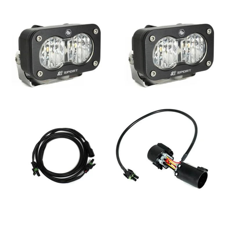 Baja Designs 23-24 Ford F250/F350 Super Duty S2 Sport Dual Reverse Light Kit w/Trailer Hitch Harness