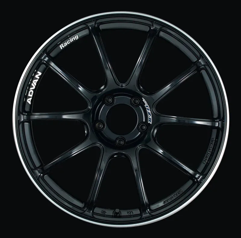 Advan RZII Racing Gloss Black Wheel 18×9.5 +35 5-114.3