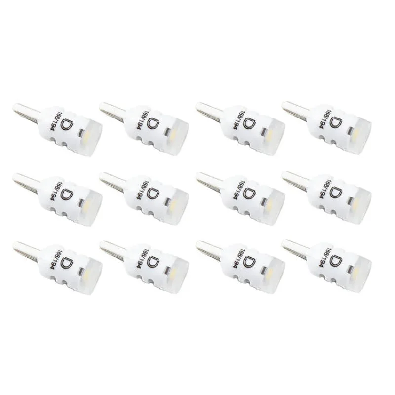 Diode Dynamics 194 LED Bulb HP3 LED Warm – White Set of 12