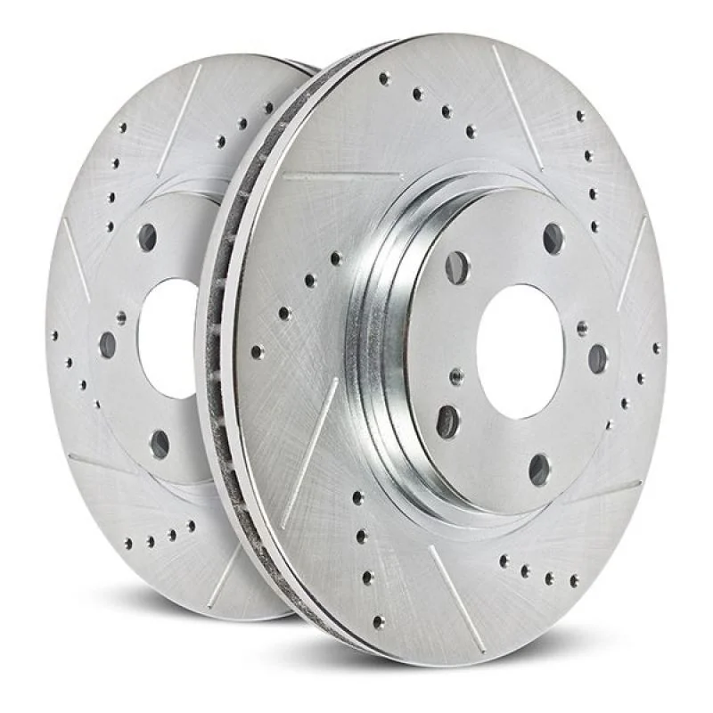 Power Stop 19-21 Buick Envision Front Evolution Drilled & Slotted Rotors – Pair