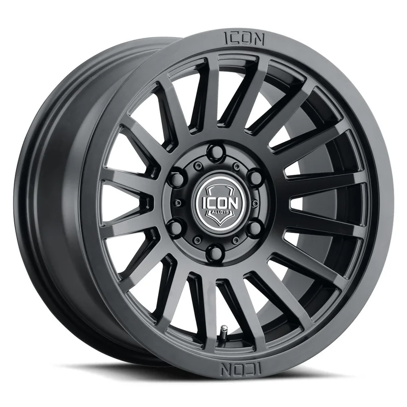 ICON Alloys Recon SLX Satin Black 17 X 8.5 / 5 X 5.5 0mm Offset 4.75″ BS