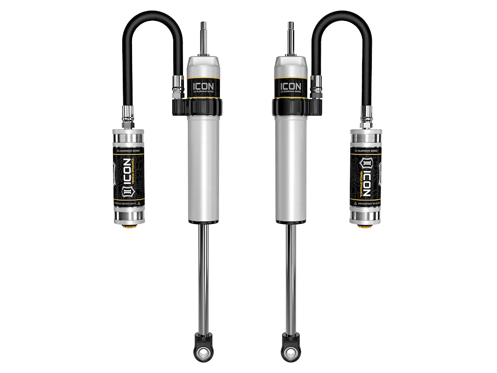 ICON 2007-2014 Toyota FJ Cruiser/2003-2023 Toyota 4Runner/2003-2023 Lexus GX 1-3” Lift Rear 2.5 VS Remote Reservoir Shocks Pair