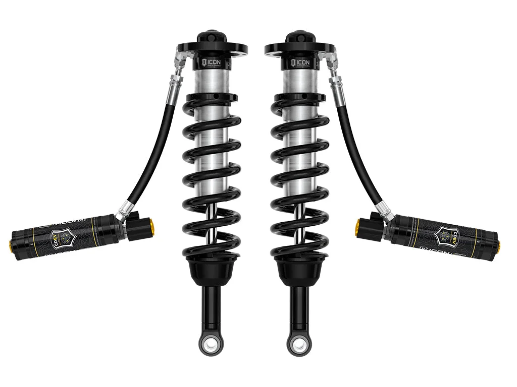ICON 2022-2023 Toyota Tundra 5-6″ Lift 2.5 Remote Reservoir With CDEV Front Coilover Kit Pair