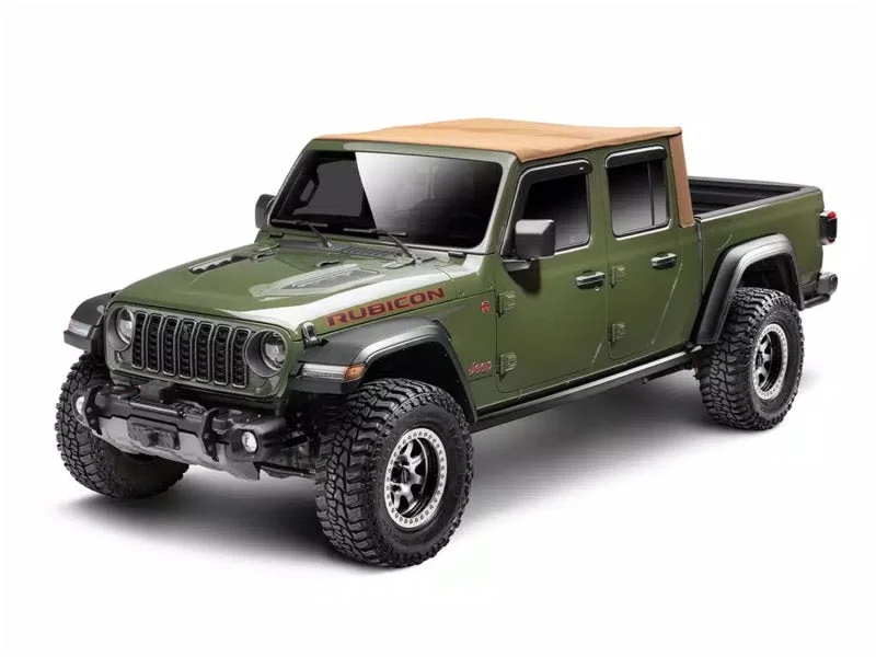 Rugged Ridge 20-25 Jeep Gladiator Voyager Fastback Frameless Soft Top – Tan