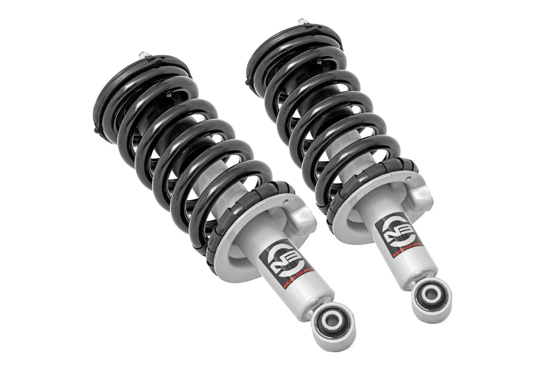 2 Inch Leveling Kit | Loaded Strut | Nissan Titan 4WD | 2004-2015 | Rough Country | 501016