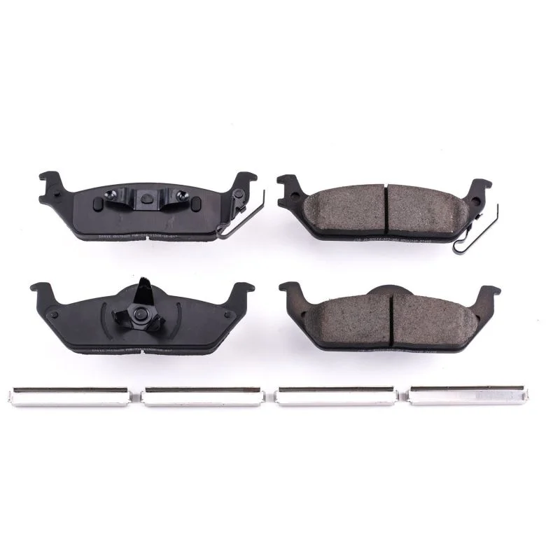 Power Stop 2004-2011 Ford F-150 Rear Z17 Evolution Ceramic Brake Pads w/Hardware