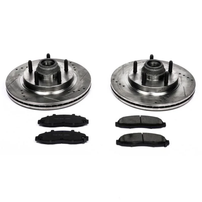 Power Stop 2000-2003 Ford F-150 Front Z23 Evolution Sport Brake Kit