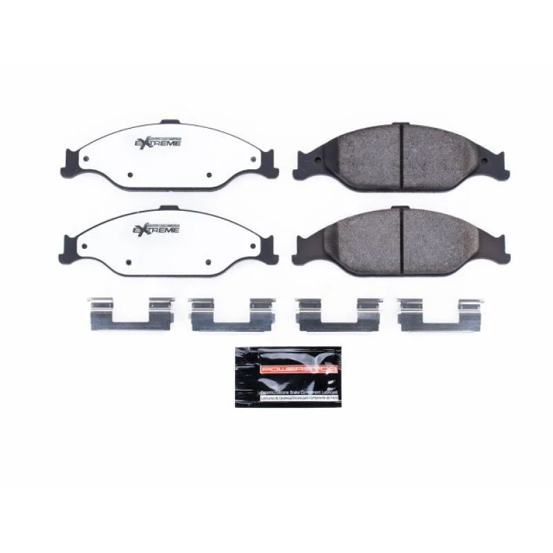 Power Stop 1999-2004 Ford Mustang Front Z26 Extreme Street Brake Pads with Hardware