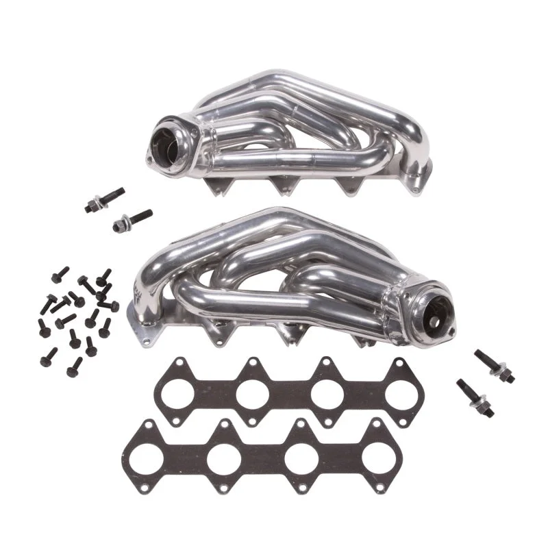 BBK 2005-2010 Ford Mustang GT 4.6L Shorty Tuned Length Exhaust Headers – 1-5/8in Silver Ceramic