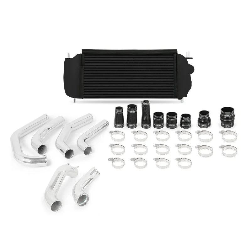 Mishimoto 2015-2017 Ford F-150 EcoBoost 2.7L Black Performance Intercooler Kit w/ Polished Pipes