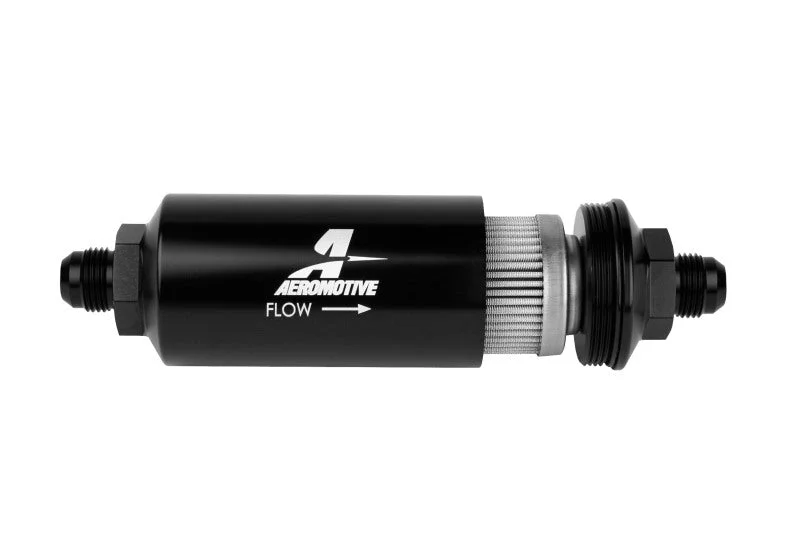 Aeromotive In-Line Fuel Filter – AN-8 Male – 100 Micron Stainless Steel Element